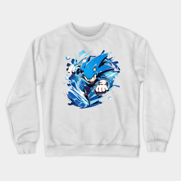 sonic Crewneck Sweatshirt by skatermoment